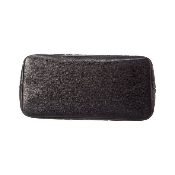 Chanel Black Quilted Caviar Leather Medallion Tote (Authentic Pre-Owned) - Picture 3 of 5